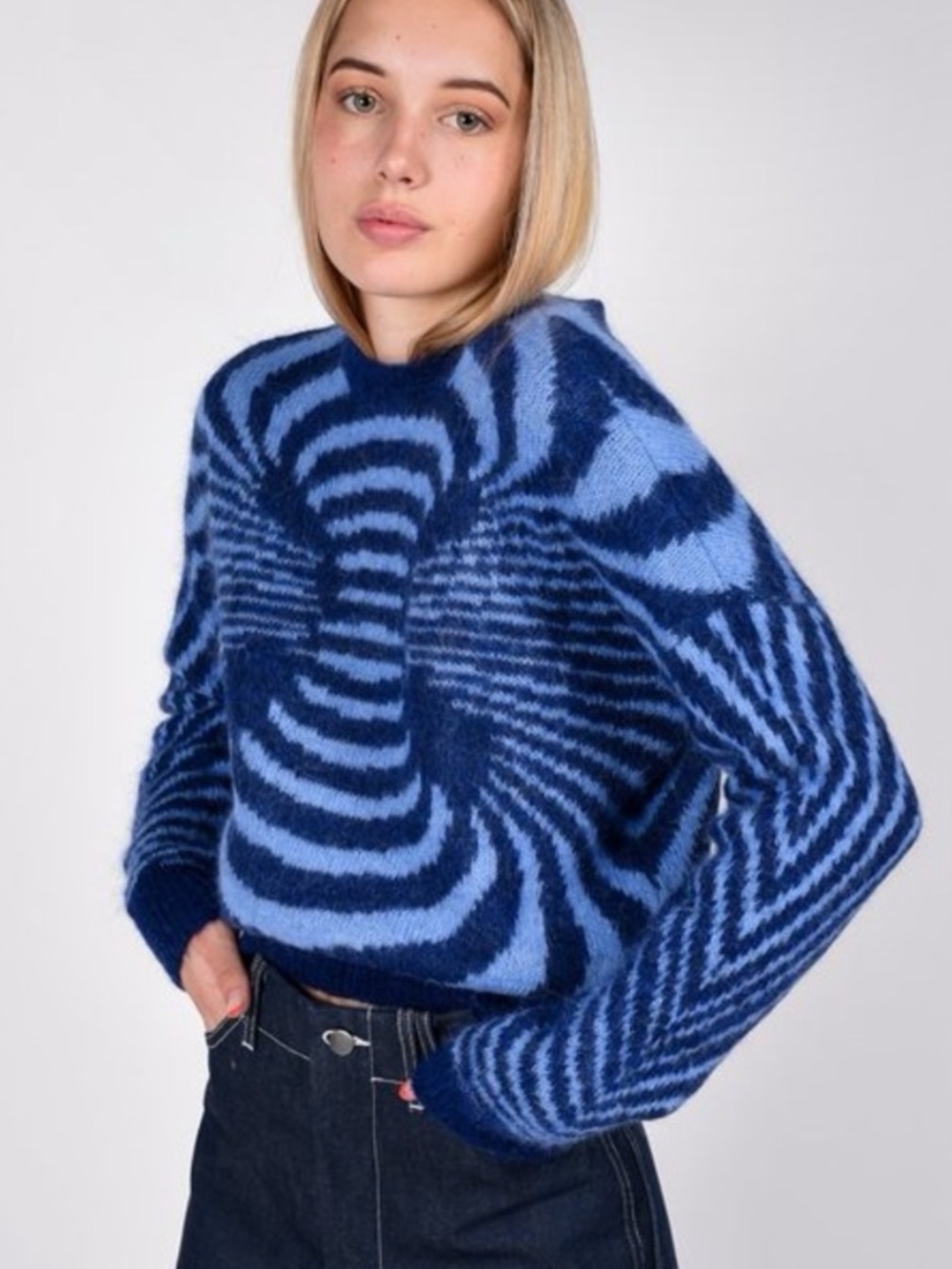 Paloma Wool Matrix Sweater in Blue
